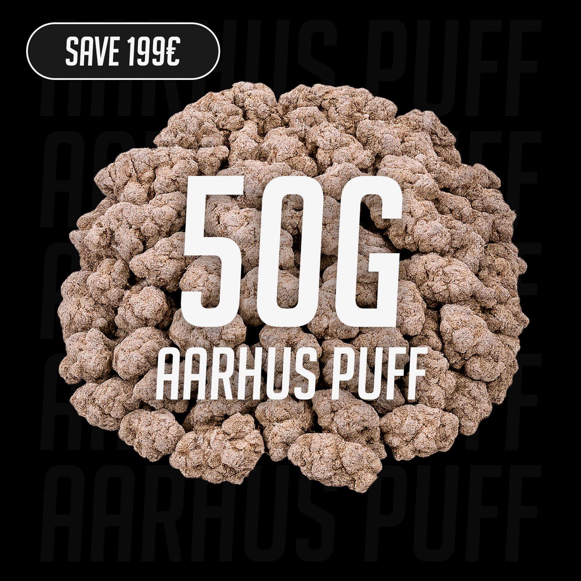 Aarhus Puff – 22 % THCA, 50 g