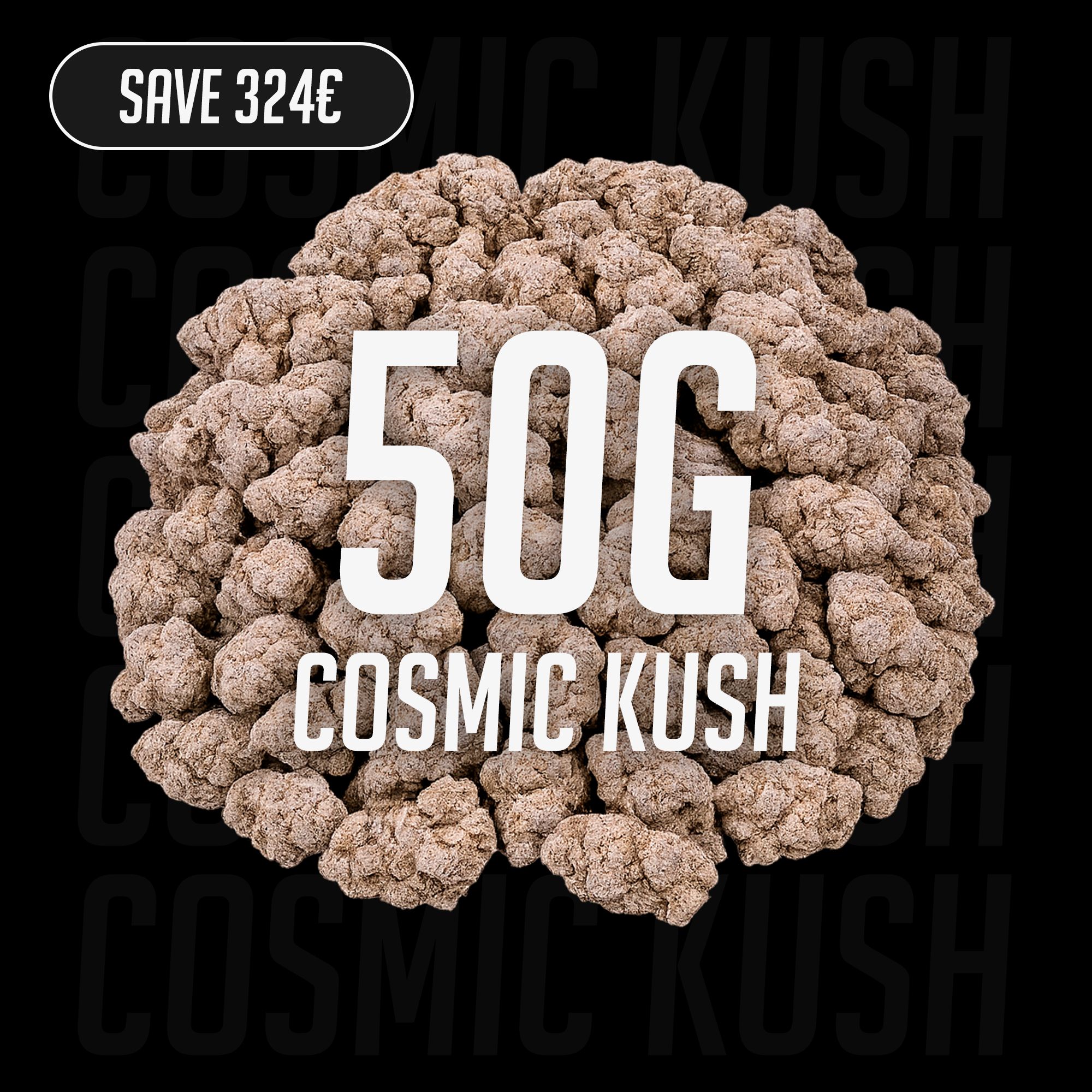 Cosmic Kush – 23 % THCA, 50 g