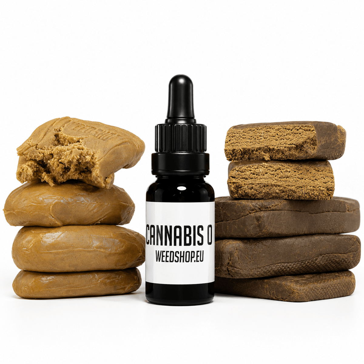THCA oil bundle with Piatella and Luxus Ketama hash